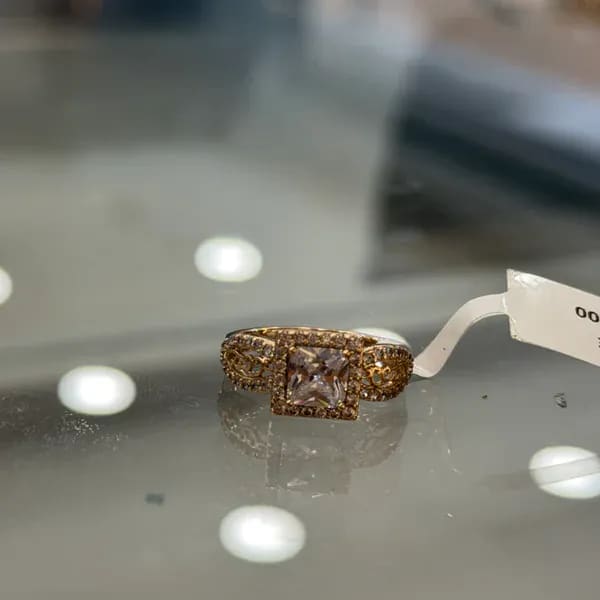 Anti-Tarnish Ring Size 7 - - Anti-Tarnish - BLINGARI - Media 1