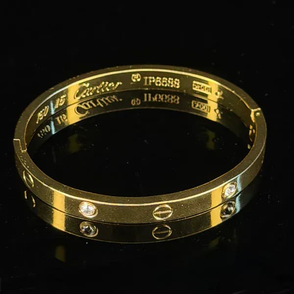Anti-Tarnish Cartier N Kada - - Anti-Tarnish - BLINGARI - Media 1