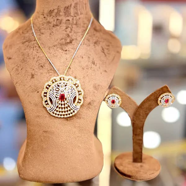 Necklace Set - - Anti-Tarnish - BLINGARI - Media 1