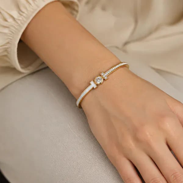 Anti-Tarnish B Solitaire N Kada - - Anti-Tarnish - BLINGARI - Media 1