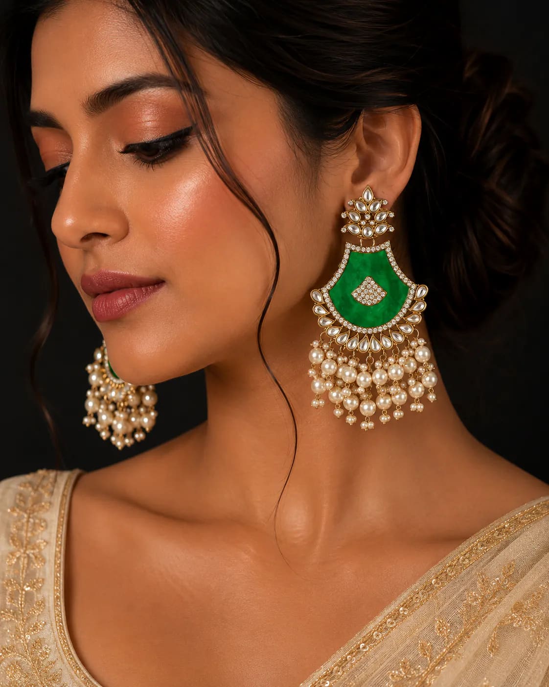 Jhumka 90011 - - Jhumkas - BLINGARI - Media 1