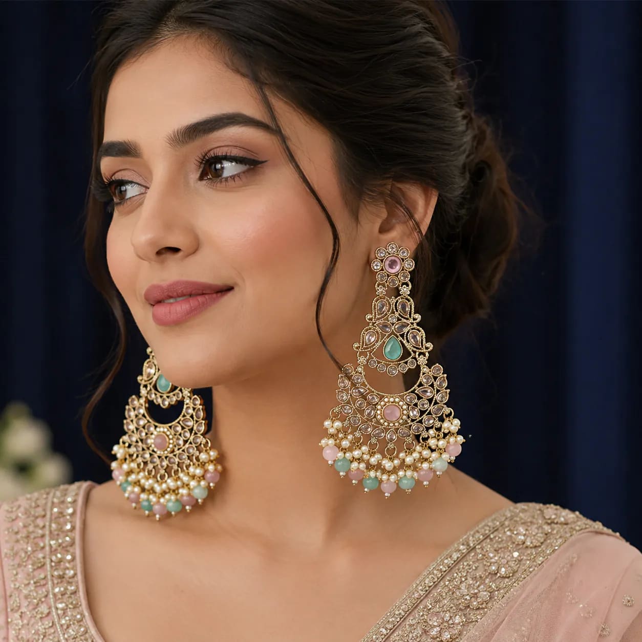Jhumka 90057 - - Jhumkas - BLINGARI - Media 1