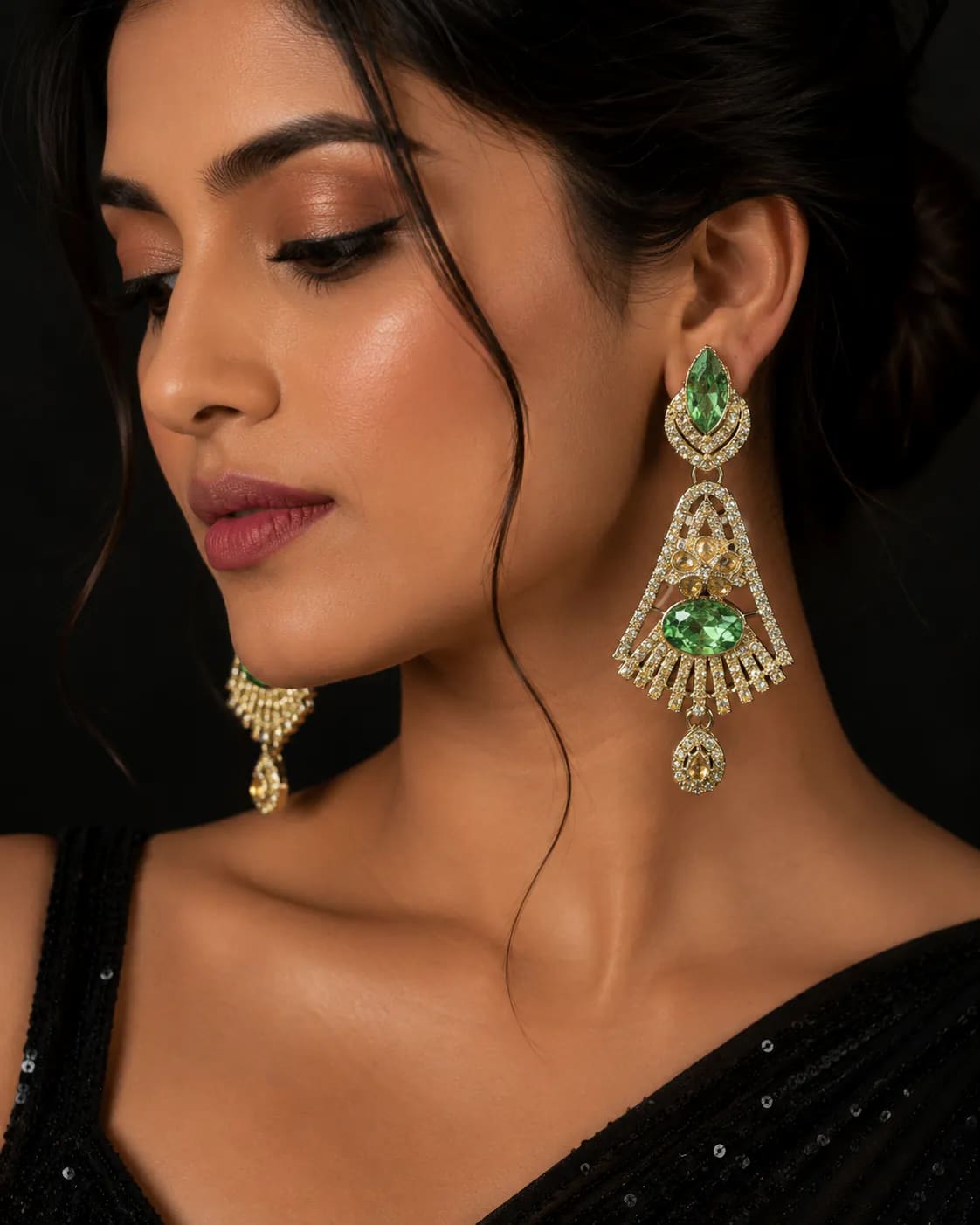 Jhumka 90087 - - Jhumkas - BLINGARI - Media 1