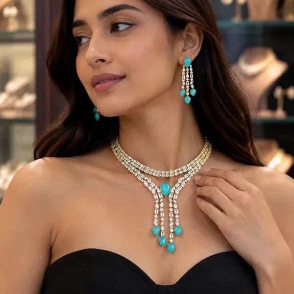 Crab Mint Set - - Necklaces & Pendants - BLINGARI - Media 1