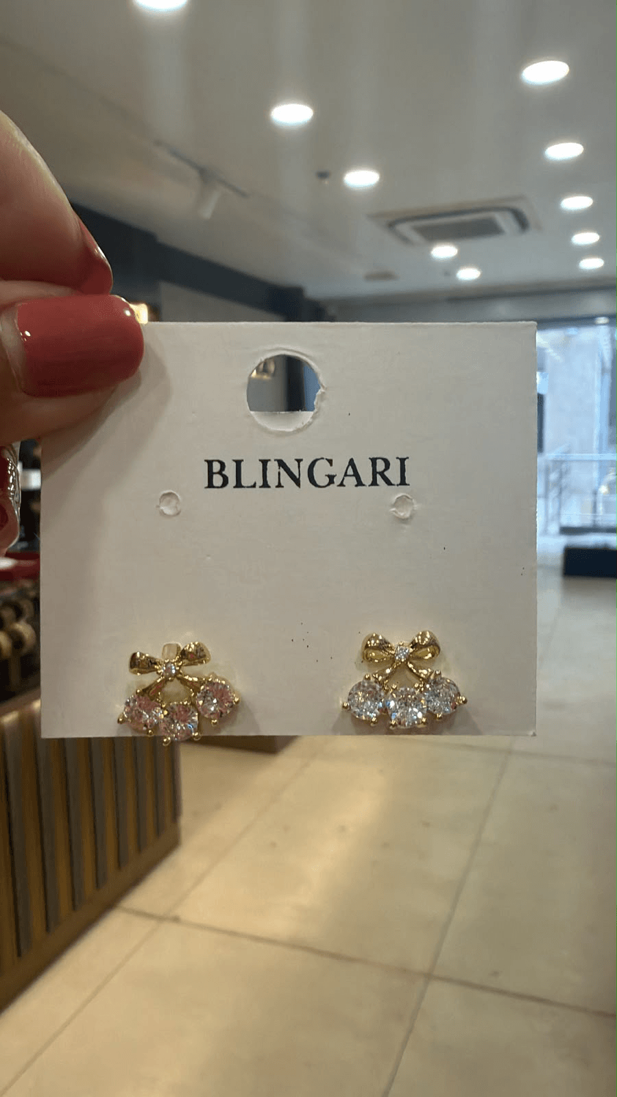 Earrings Anti-Tarnish - - Anti-Tarnish - BLINGARI - Media 1